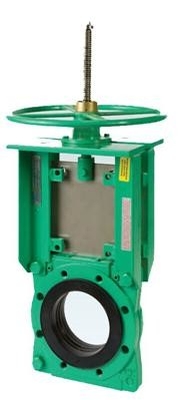 Ductile Iron Knife Gate Valve with NBR Seat for Pulp and Paper Industry
