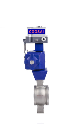 Linear Flow Characteristic Segment Ball Valve V Type for Industrial Applications